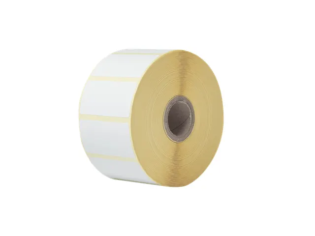 Brother BDE-1J026051-102 voorgestanste labelrol met witte labels van 5