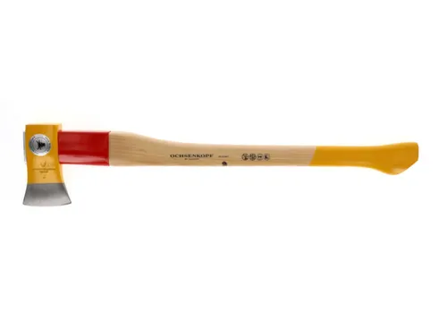 OX 648 H-1257 SPALT-FIX-Axe ROTBAND-PLUS met 70cm hickory handvat