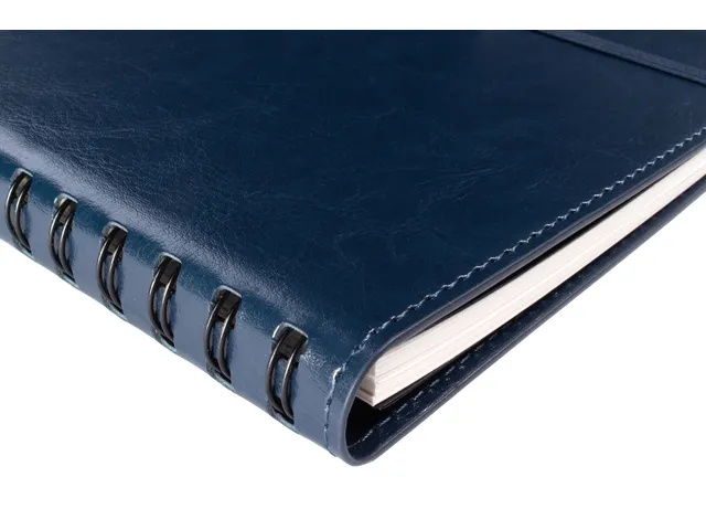 Notitieboek Multo Hannibal A5 roomwit papier 55 vel 120 grams blauw ku