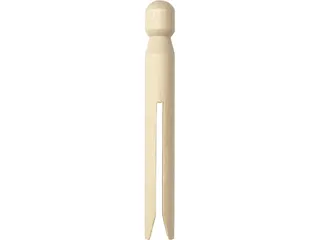 Wasknijper Folia retro pak à 10 stuks - 1