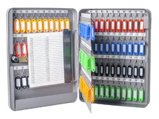 Sleutelkast metaal Pavo basic met cijferslot 130 haken 37x28x8cm grijs - 2