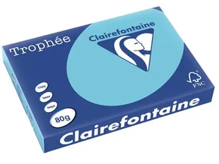 Trophée Pastel gekleurd papier A3 80 gram 500 vel Helblauw - 2