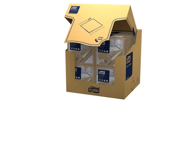 Tork 478751 Dinnerservet Advanced Biscuit 39x39cm