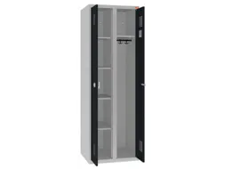 kleding-/wasgoedkast,RAL 7035/RAL 7016,HxBxD 1800x600x500mm,2vak