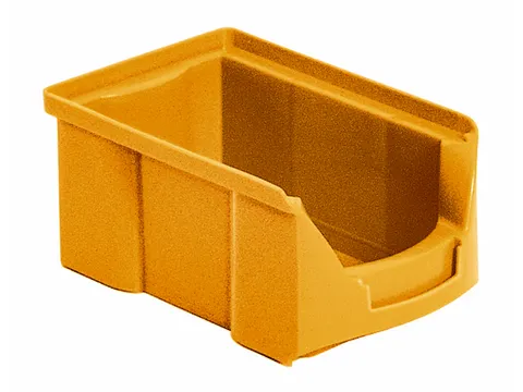 Zichtbak Hxbxd 77x100x170/138mm Pe Geel