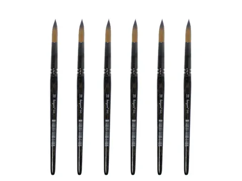 Penseel Kangaro Serie 340 rond Nr. 18 synthetisch doos 6 stuks