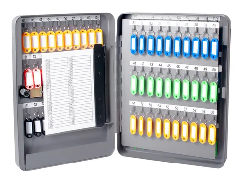 Sleutelkast metaal Pavo basic met cijferslot 130 haken 37x28x8cm grijs