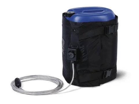 verwarmingsmantel,v. 30l vat,buiten nylon,zwart,200 W