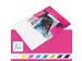 Elastomap Leitz WOW 3-kleps A4 Polypropyleen roze