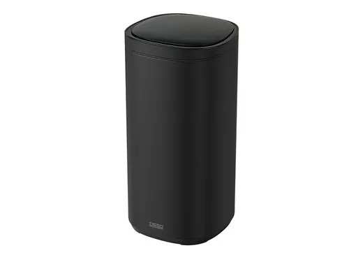 Afvalbak Desq Sensor 50 liter RVS zwart