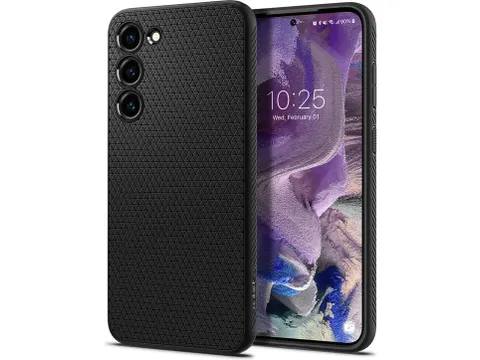 Spigen Liquid Air Hoesje Back Cover Samsung Galaxy S23 Zwart