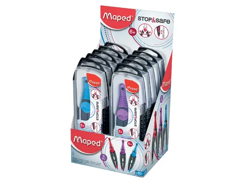 Passer Maped Stop&Safe 3delig display à 10 stuks assorti