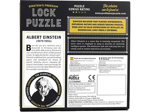 Puzzel Einstein Lock Puzzle