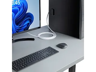 3m VESA Gecertificeerde DisplayPort 1.2 Kabel Wit - 6
