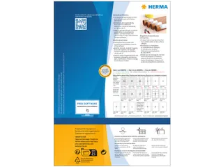 HERMA 10773 Weerbestendige etiketten A4 210x297mm Wit 80 stuks - 2