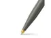 Balpen SHEAFFER VFM 9427 Glossy Light Gray met PVD Gold-Tone Trim