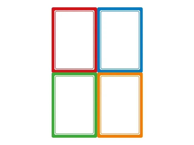 Etiquettes Avery rectangulaire ultra-résistante 16 pcs multic Family