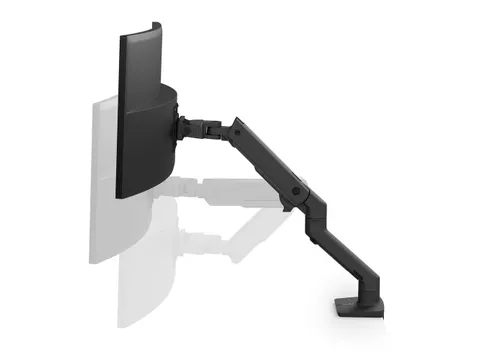 HX Bureau Monitorarm Mat Zwart