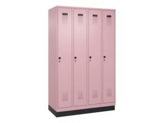 locker voor scheiding van kleding,HxBxD 1950x1200x500mm,4vak - 2