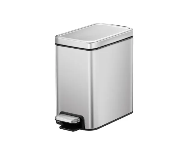 Stella Slim pedaalemmer 6 liter Mat RVS