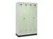 locker voor scheiding van kleding,HxBxD 1950x1200x500mm,4vak
