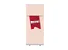 Roll-Banner 85x200 complete set met print "NIEUW" Rood