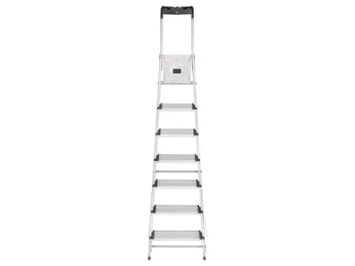veiligheidsladder,eenzijdig,7 XXL treden,Stand H 1,5m,balk L 2,33m