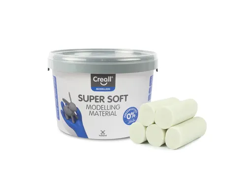 Klei Creall supersoft wit 1750gram