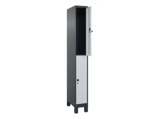 dubbeldekse locker,HxBxD 1950x250x500mm,1x2vak.,vak B 250mm - 2