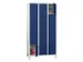 armoire multicases,HxlxP 1850x900x500mm,RAL7035,face avant RAL5010