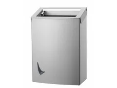 Afvalbak 20 Liter RVS Fingerprint Proof Open