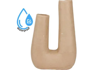 Figuur Décopatch dubbele vaas 16.5x7x25cm - 1