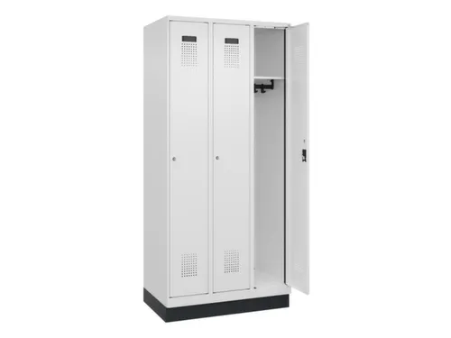 locker,HxBxD 1950x900x500mm,3vak,vak B 300mm,cil.-slot,sokkel