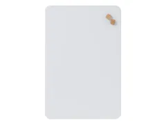 Glasmagneetbord Naga 40x60cm Pure White afgeronde hoeken