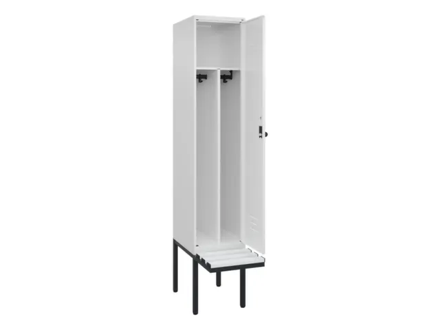 locker voor scheiding van kleding,HxBxD 2120x400x815mm,1vak