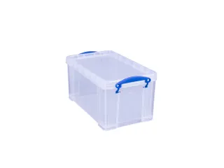 Opbergbox Really Useful 8 liter 340x200x175mm transparant wit - 1