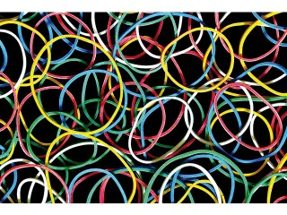 Elastiek Standard Rubber Bands 18 50gr 94 stuks assorti - 3