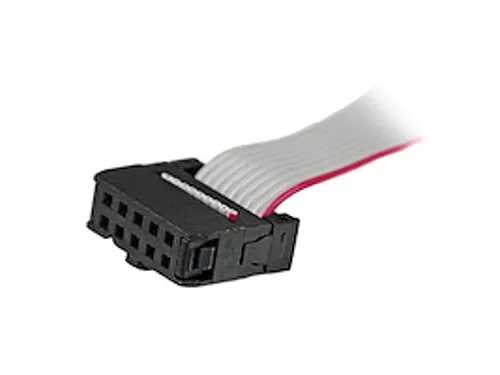 9-pins Serieel Mannelijk naar 10-pins Moederbord Low-Profile Slotplaat