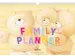 Familiekalender 2027 Forever Friends A4 internationaal