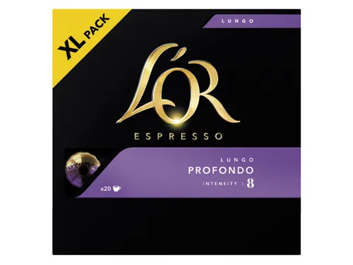 Koffiecups L'Or espresso Lungo Profondo 20 stuks
