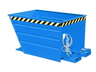 kiepbak,HxLxB 890x1440x800mm,0,7m³,draagverm. 1000kg,RAL 5012 - 1