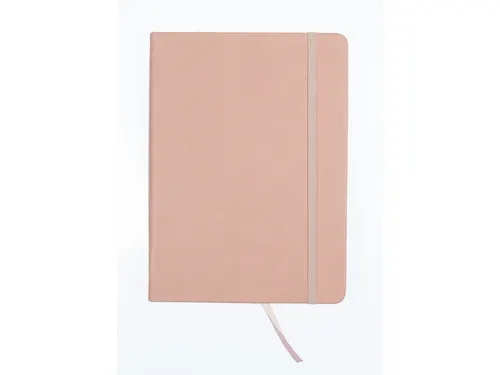 Schetsboek Kangaro A5 oud roze PU HC 80 blad 140gr roomwit met elastie
