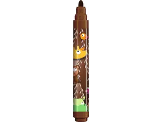 Viltstift Maped Jungle Fever Jumbo set à 12 kleuren - 7