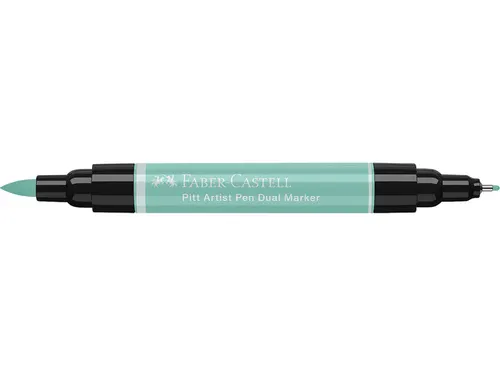 Tekenstift Faber-Castell Pitt Artist Pen duo marker 161 phthalogroen