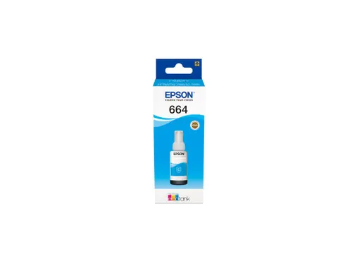 Flacon navulinkt Epson Ecotank T6642 blauw C13T664240