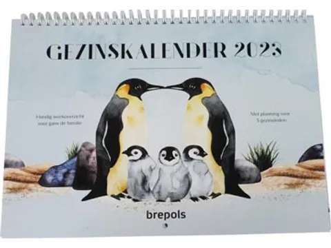 Wire-O Wand-week kalender, 4-talig, 2025