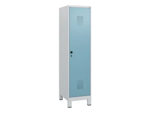schoollocker,HxBxD 1630x400x500mm,1vak,vak B 400mm,draaigrendel,voeten