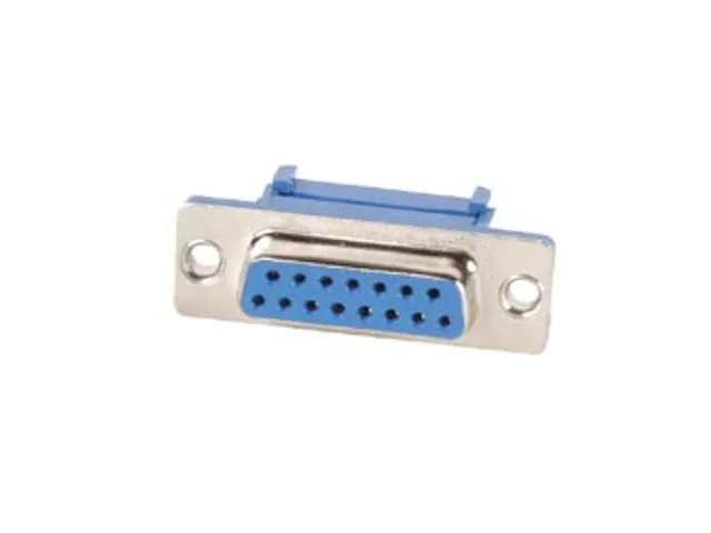 Vrouwelijke 15P Sub-D Connector Voor Platte Kabel