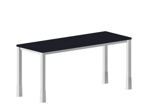 In hoogte verstelbaar bureau,HxBxD 720-840x1600x600mm,CC-zwart