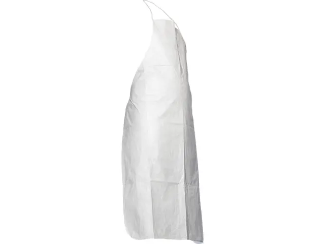 Dupont Tyvek 500 PA30 wegwerpschort, wit 25 stuks